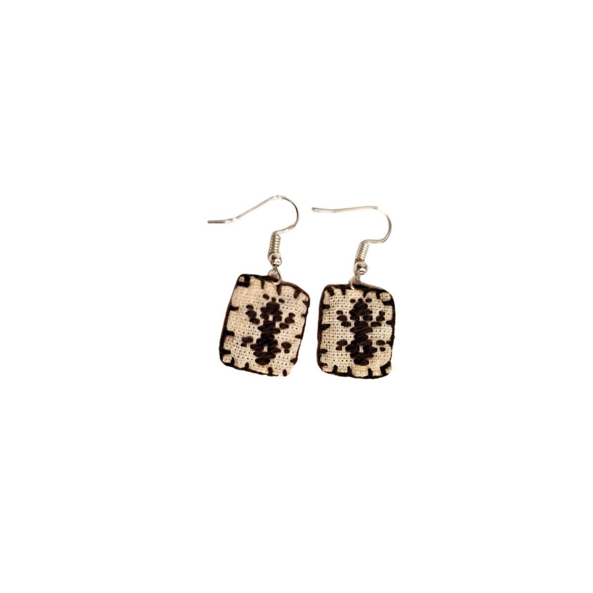 Aretes bordados