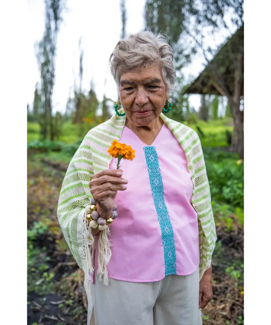 >>Bufanda Cuetzalan Telar